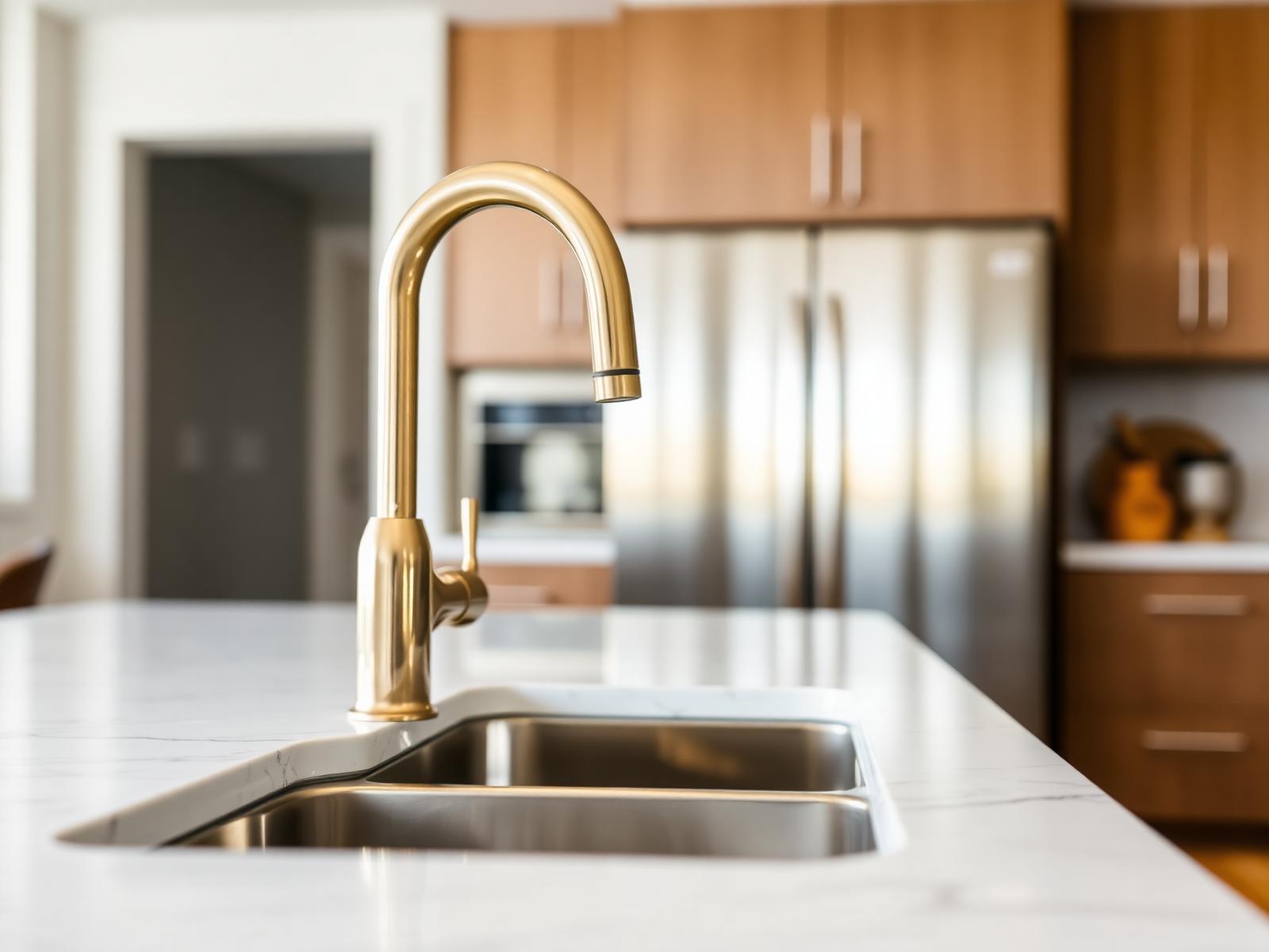 Kitchen Plumbing Ideas — Kitchen Faucet Upgrade example