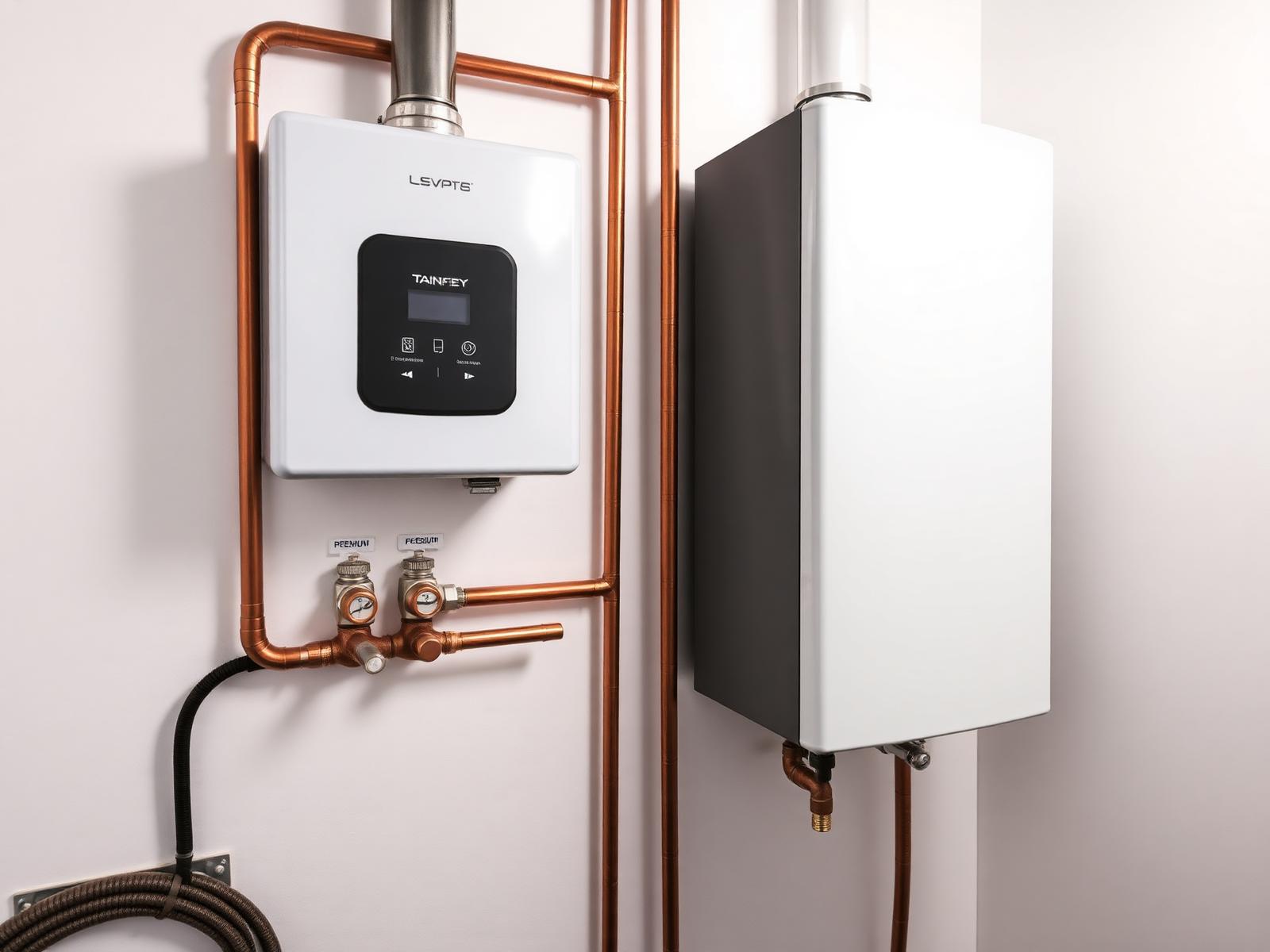 Water Heater Installation — Tankless Water Heater example
